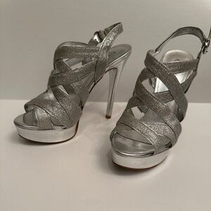 Guess Silver Sandals